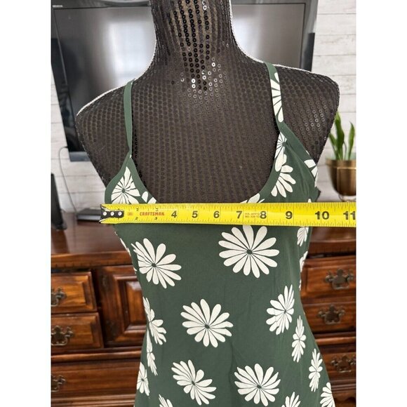 Outdoor Voices Evergreen Floral The Exercise Dress Sleeveless Womens Size Large - Picture 5 of 7